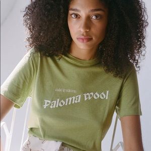Paloma Wool Green Souvenir Tee